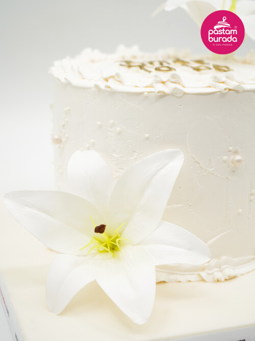 Çiçek Detay Naked Cake