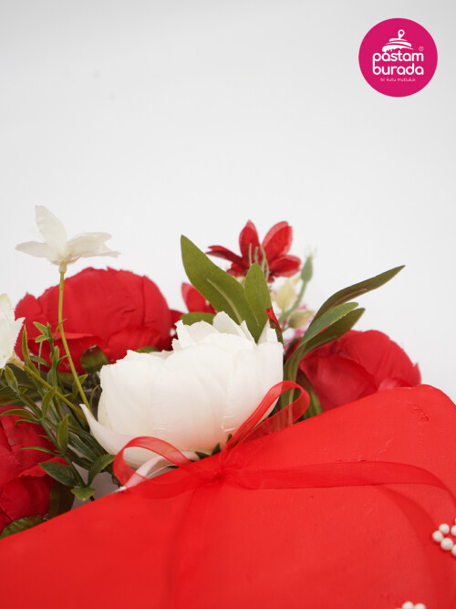 Çiçek Detay Naked Cake