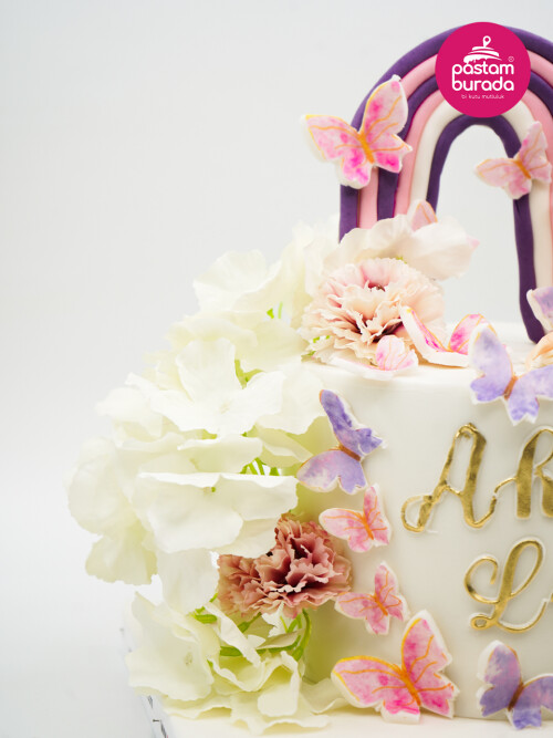 Çiçek Detay Tasarım Pasta