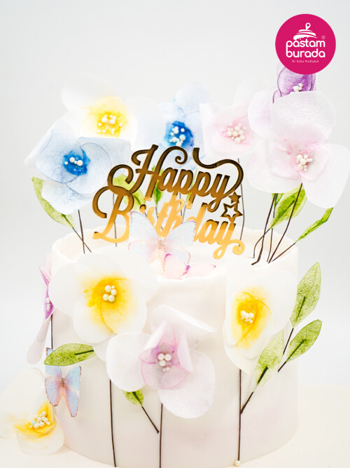 Çiçek Detay Tasarım Pasta