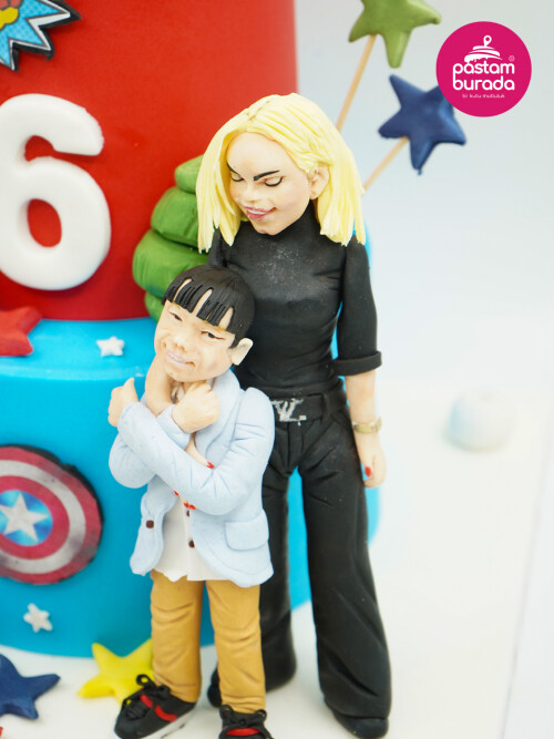 Çizgi Film Konsept Pasta