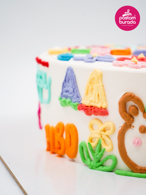 Çizim Detay Naked Cake