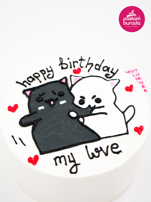 Çizim Detay Naked Cake