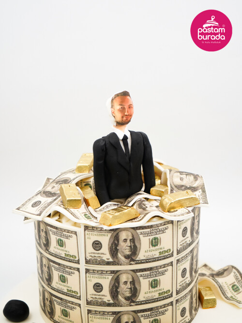 Dolar Detay Tasarım Pasta