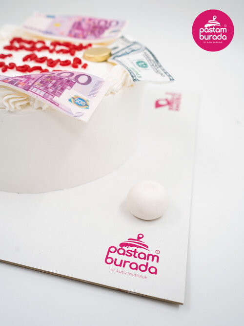 Dolar Ve Euro Detay Naked Cake