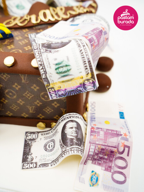 Dolarlı Çanta Tasarım Pasta