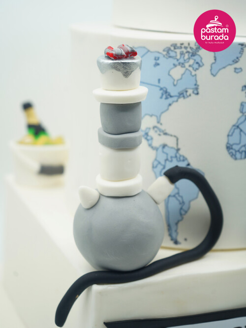 Dünya Haritası Detaylı Pasta