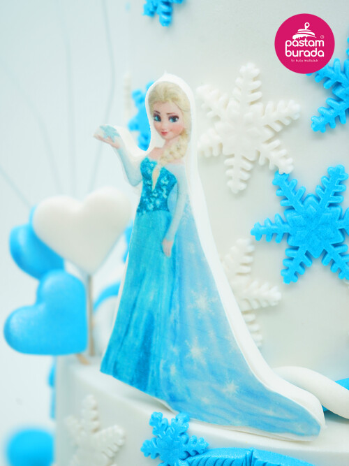 Elsa Konsept Şato Tasarım Pasta