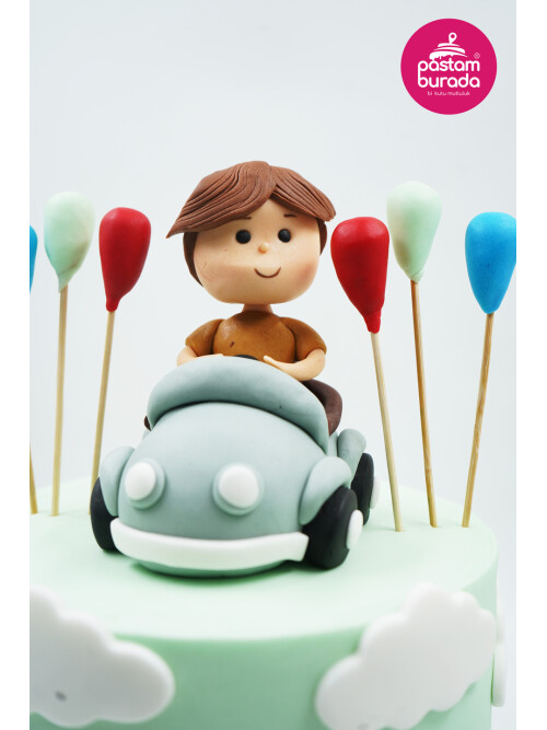 Erkek Çocuk Detay Tasarım Pasta