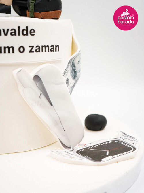 Erkek Figür Tasarım Pasta