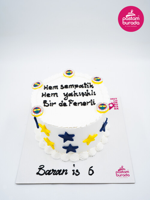 Fenerbahçe Detay Naked Cake