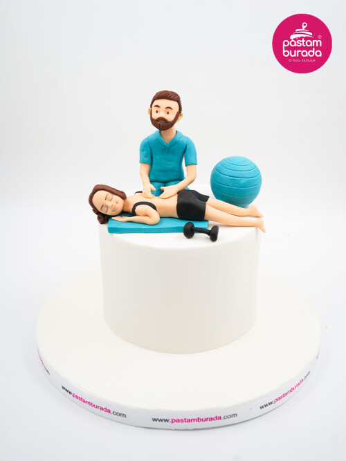 Fizyoterapist Konsept Pasta