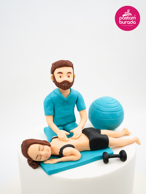 Fizyoterapist Konsept Pasta