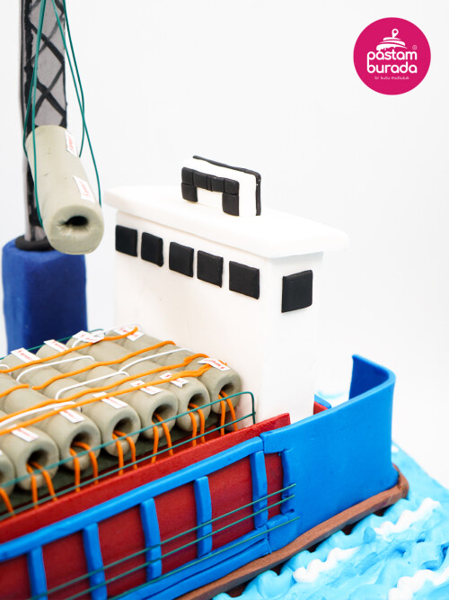 Gemi Detay Tasarım Pasta