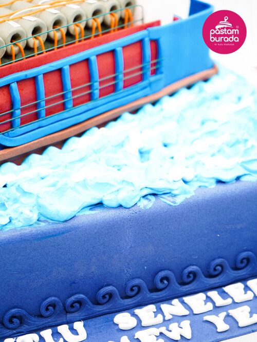 Gemi Detay Tasarım Pasta