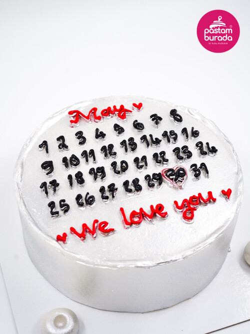 Gümüş Takvim Detay Naked Pasta