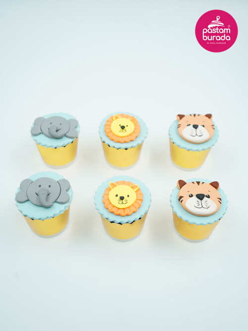 Hayvanlar Alemi Cupcake