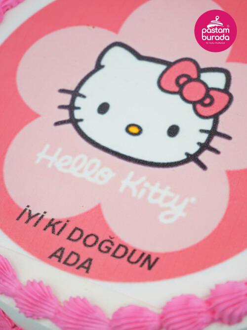 Hello Kitty Konsept Resimli Pasta