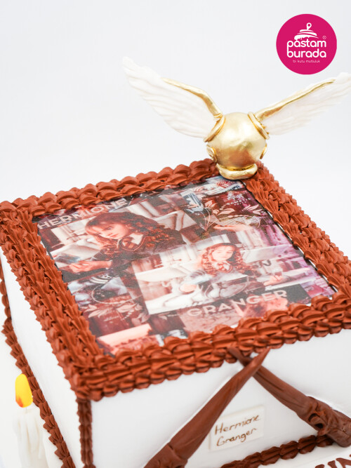 Hermione Granger Tasarım Pasta