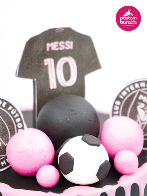 İnter Miami Tasarım Pasta