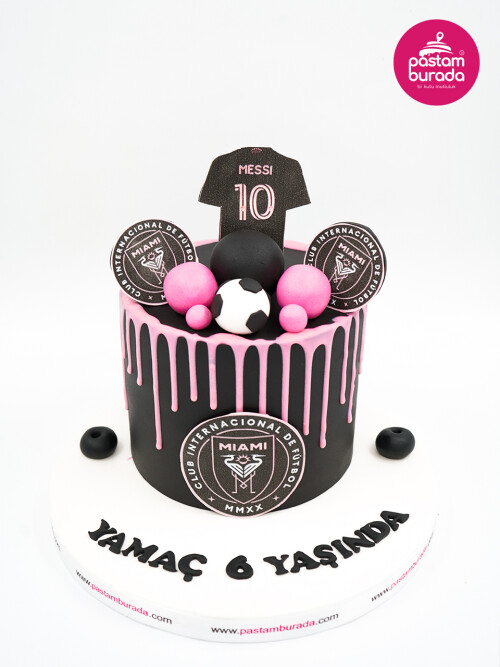 İnter Miami Tasarım Pasta