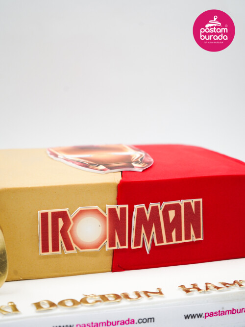 İron Man Tasarım Pasta