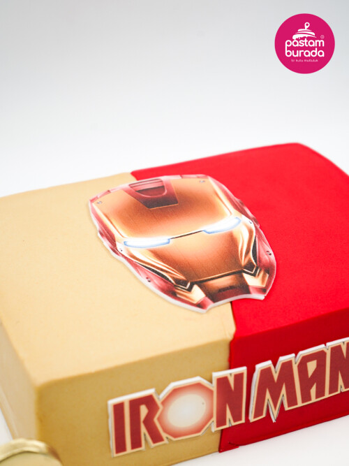 İron Man Tasarım Pasta