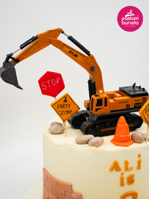 İş Makinesi Detay Konsept Pasta