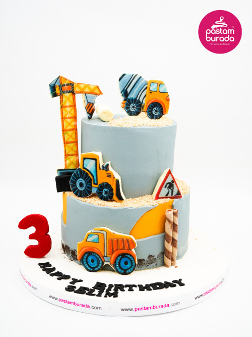 İş Makinesi Tasarım Pasta