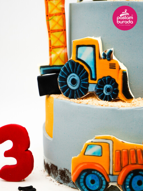 İş Makinesi Tasarım Pasta