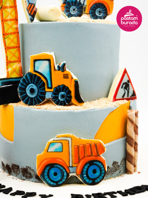 İş Makinesi Tasarım Pasta