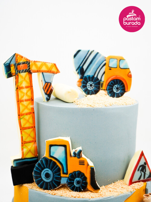 İş Makinesi Tasarım Pasta