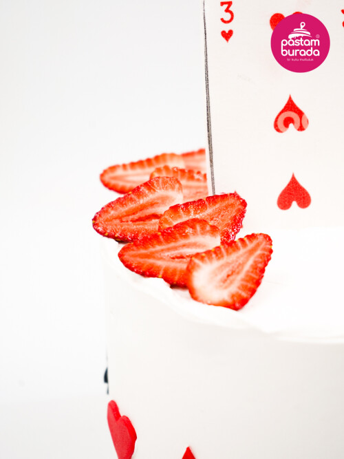 İskambil Kağıdı Detay Pasta