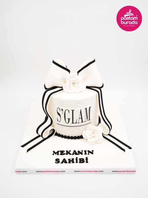 Kurdele Detay Tasarım Pasta