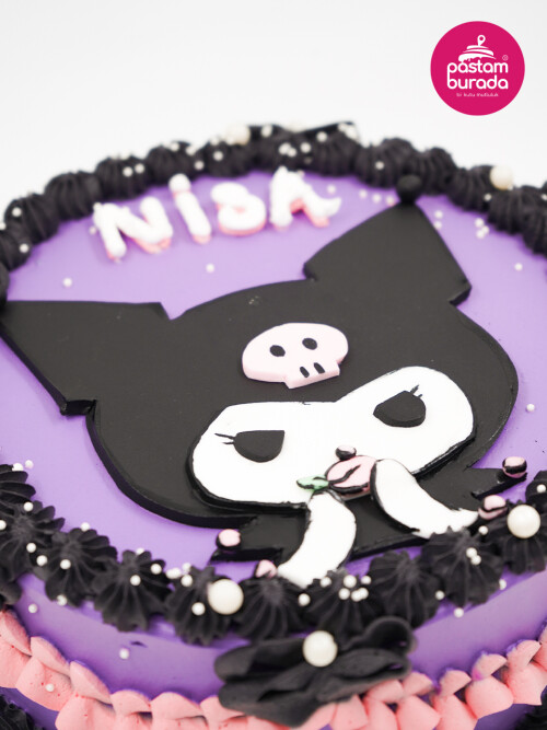 Kuromi Konsept Tasarım Pasta