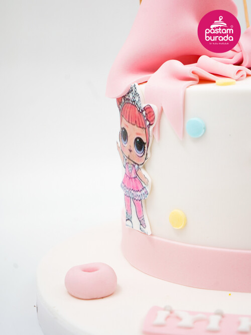 Lol Bebek Tasarım Pasta