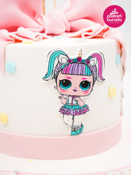 Lol Bebek Tasarım Pasta