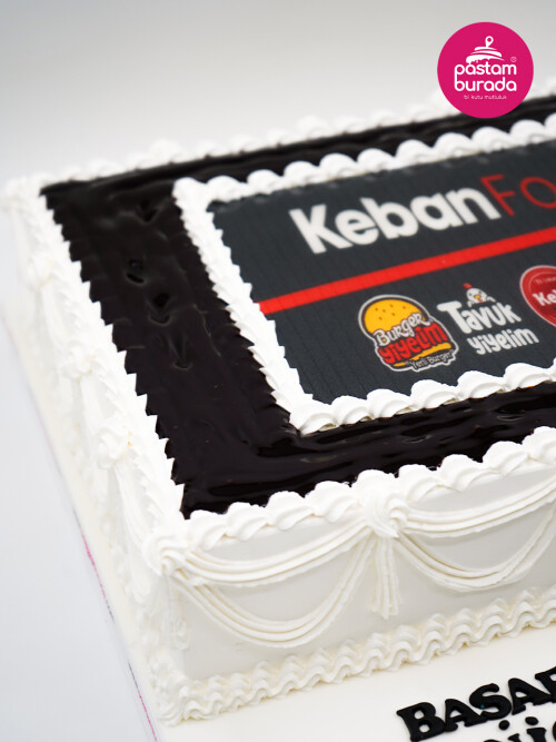 Marka Özel Resimli Pasta