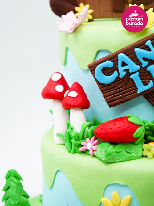 Maşa İle Koca Ayı Konsept Pasta