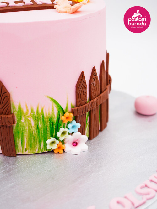 Maşa İle Koca Ayı Tasarım Pasta