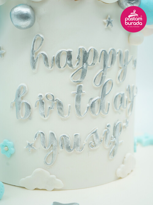 Mavi Tavşan Detaylı Konsept Pasta