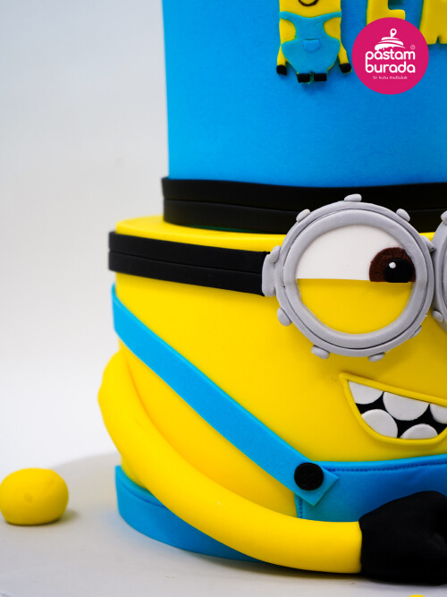 Minions Tasarım Pasta