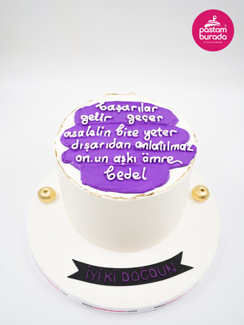 Mor Detay Naked Cake