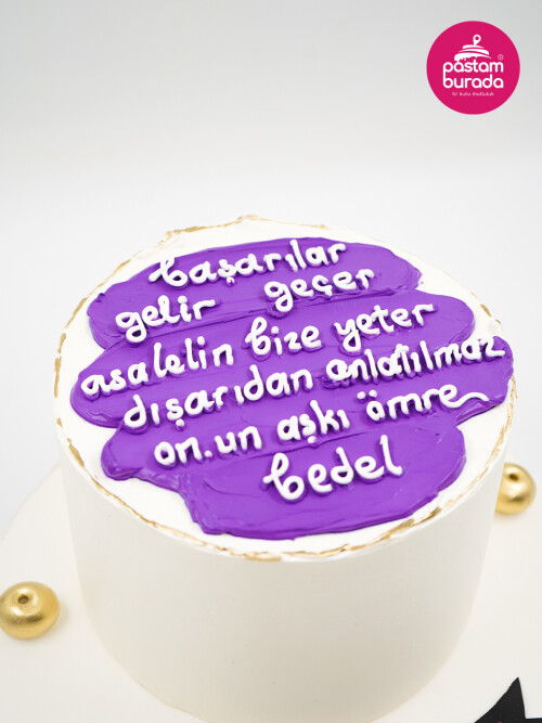 Mor Detay Naked Cake