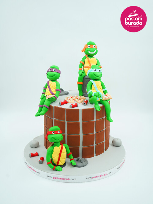 Ninja Kaplumbağalar Konsept Pasta