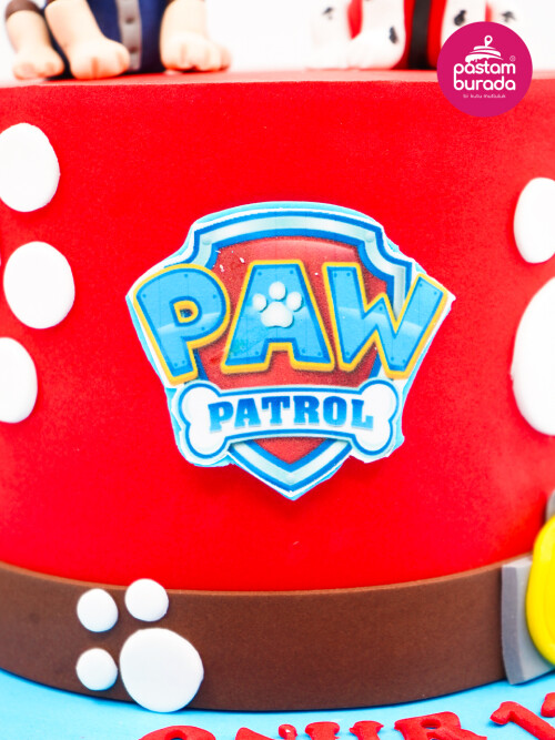 Paw Petrol Tasarım Pasta