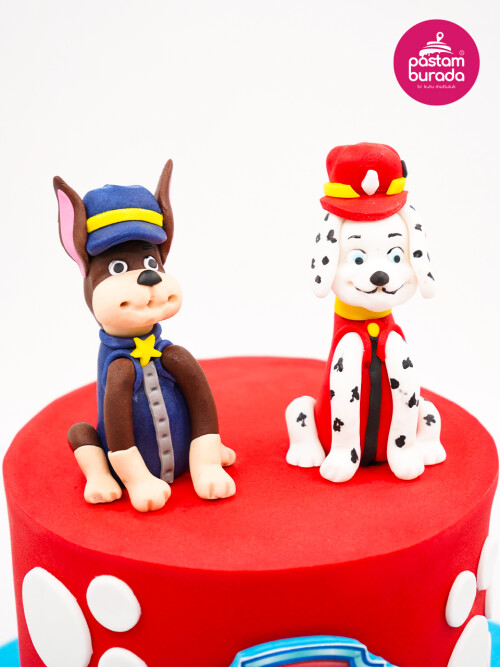 Paw Petrol Tasarım Pasta