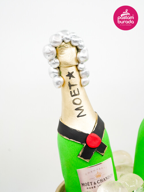 Şampanya Konsept Tasarım Pasta