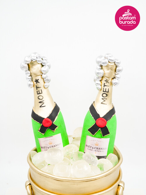 Şampanya Konsept Tasarım Pasta