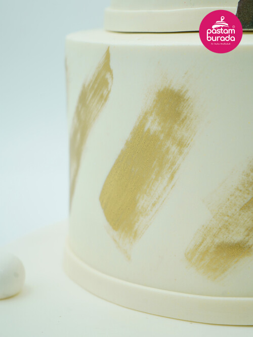 Şampanya Tasarım Pasta